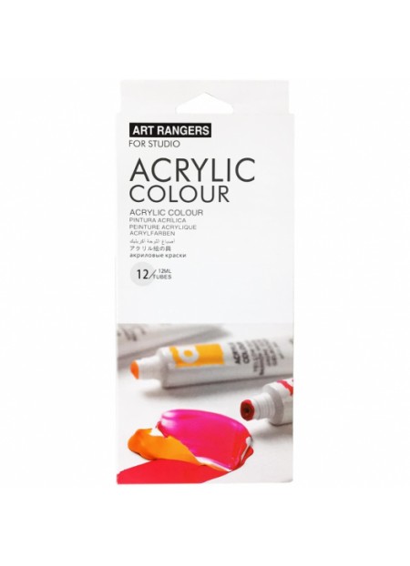 Acuarele Art Ranger Acrylic colour - 12 culori, 12 ml