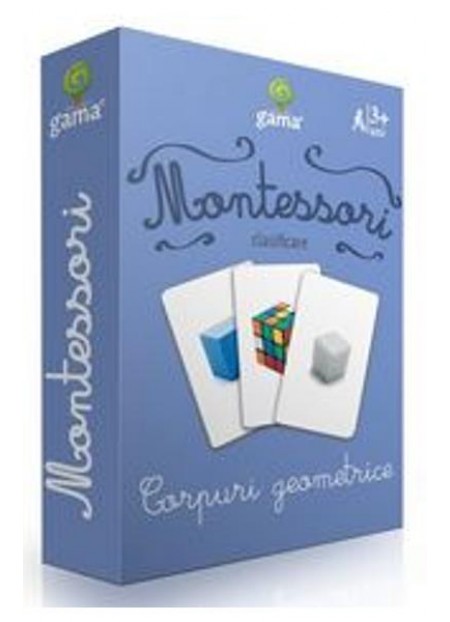 Montessori. Clasificare - Corpuri geometrice