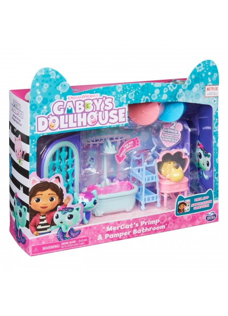 GABBYS DOLLHOUSE CASA DE LUX BAIA PENTRU DICHISIT SI RASFAT A LUI MERCAT