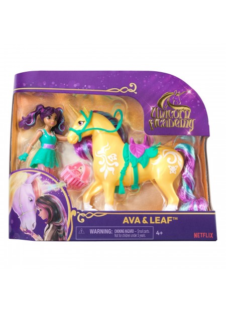 UNICORN ACADEMY SET UNICORN LEAF SI PAPUSA AVA