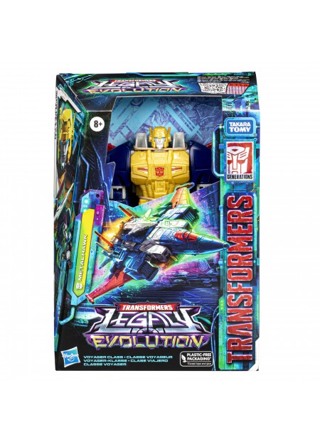 TRANSFORMERS LEGACY EVOLUTION FIGURINA METALHAWK 17CM