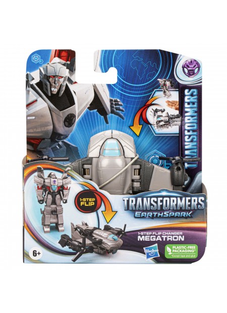 TRANSFORMERS 7 EARTHSPARK FIGURINA TRANSFORMABILA MEGA TRON 6CM