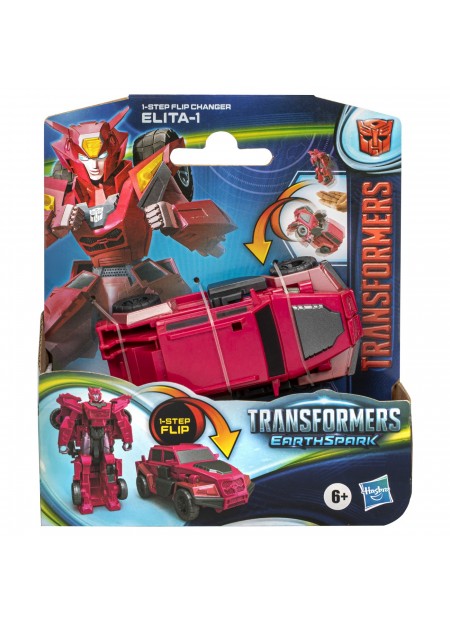 TRANSFORMERS 7 EARTHSPARK FIGURINA TRANSFORMABILA ELITA-1 6CM