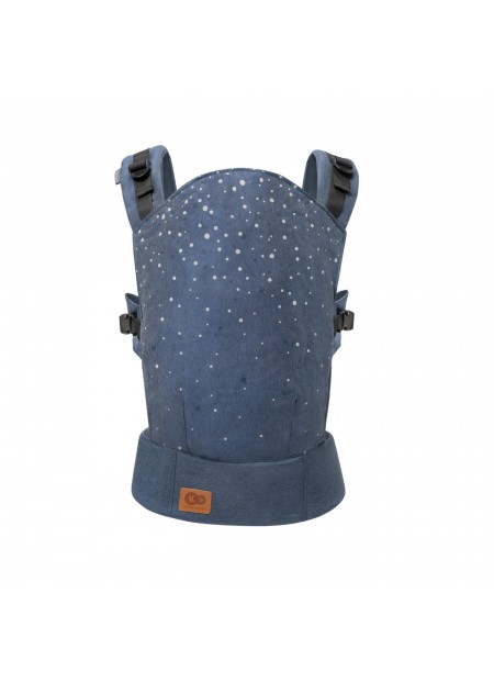 MARSUPIU ERGONOMIC KINDERKRAFT NINO, PANA LA 20 KG, CONFETTI DENIM