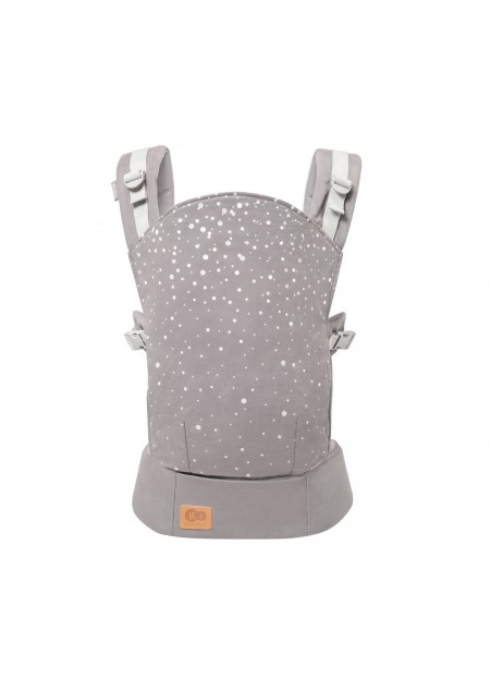 MARSUPIU ERGONOMIC KINDERKRAFT NINO, PANA LA 20 KG, CONFETTI GREY