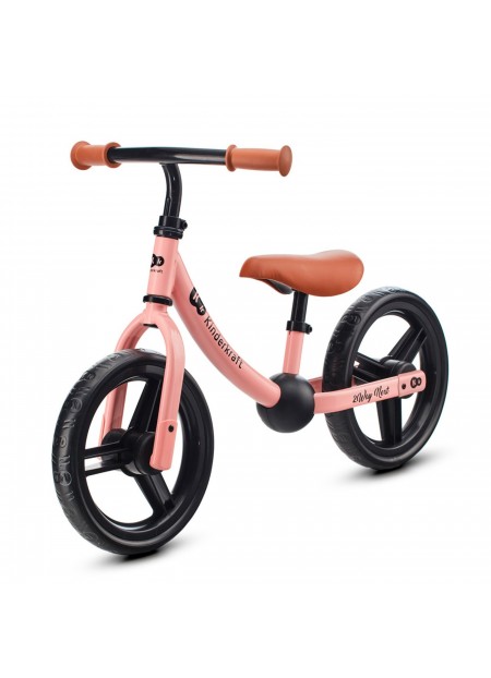 BICICLETA FARA PEDALE, KINDERKRAFT - 2WAY NEXT, PORTOCALIU, 12INCH, ROSE PINK