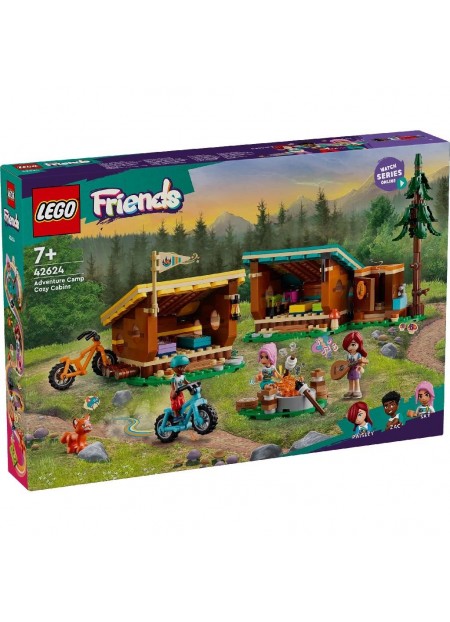 LEGO FRIENDS CABANE CONFORTABILE IN TABARA DE AVENTURI 42624