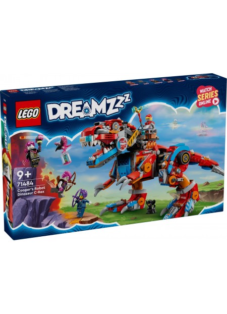 LEGO DREAMZZZ DINOZAURUL ROBOT C REX AL LUI COOPER 71484 