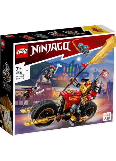 LEGO NINJAGO MOTOCICLETA ROBOT EVO A LUI KAI 71783