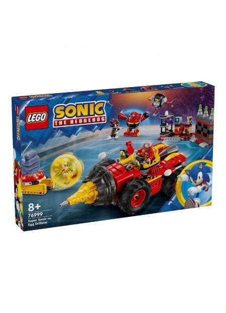 LEGO SONIC SUPER SONIC VS EGG DRILLSTER 76999 