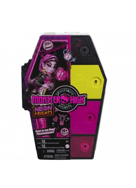 MONSTER HIGH NEON FRIGHTS PAPUSA DRACULAURA