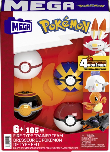 POKEMON MEGA SET 4 BILE ECHIPA DE FOC