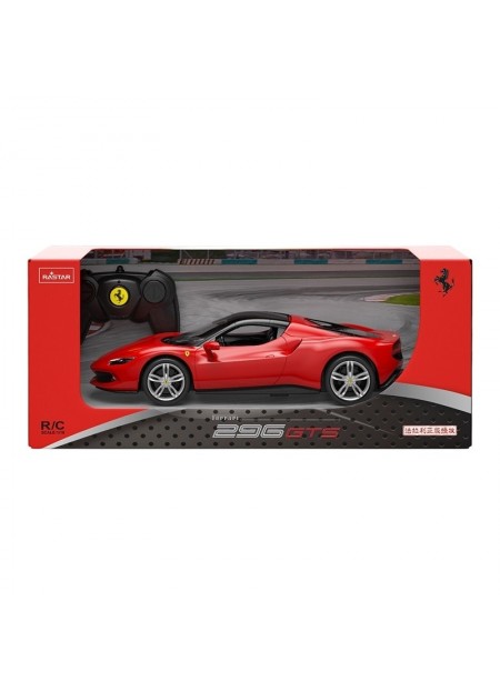 MASINA CU TELECOMANDA FERRARI 296 GTS CU SCARA 1 LA 16